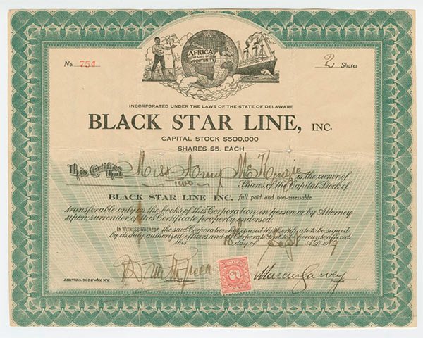 accion black star line